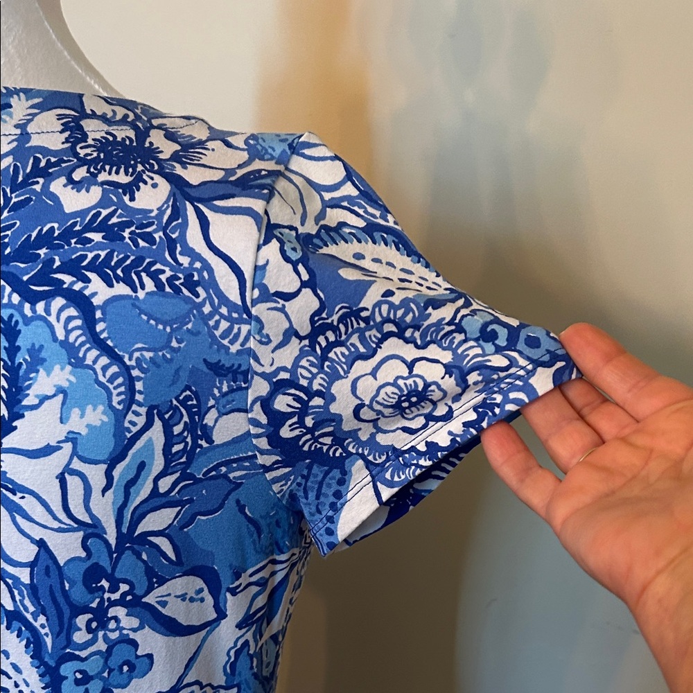 Lilly Pulitzer UPF 50+ Sophiletta Dress Flocking Fabulous $65 Size M - Picture 5 of 13